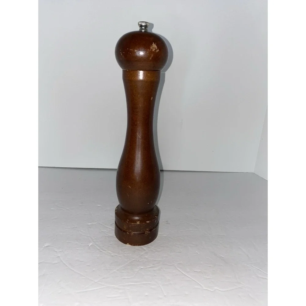 Cole & Mason England Pepper Grinder Mill Dark‎ Brown Wood 12